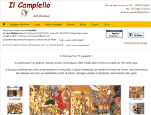 Tablet Screenshot of ilcampiello.com